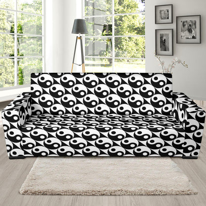 Yin Yang Print Design LKS304 Sofa Slipcover