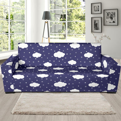 Cloud Pattern Print Design 03 Sofa Slipcover