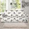 Mountain bike Pattern Print Design 01 Sofa Slipcover