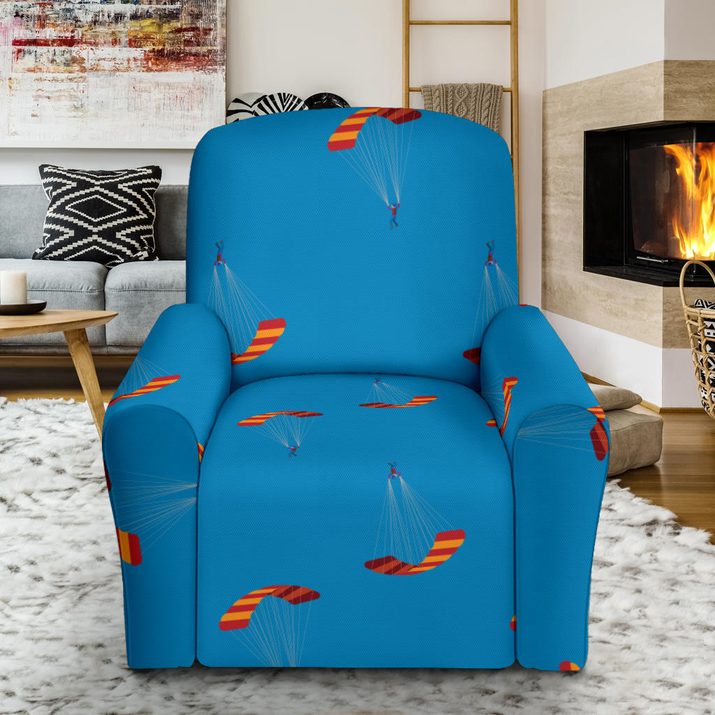 Paratrooper Pattern Print Design A01 Recliner Slipcover with Pocket