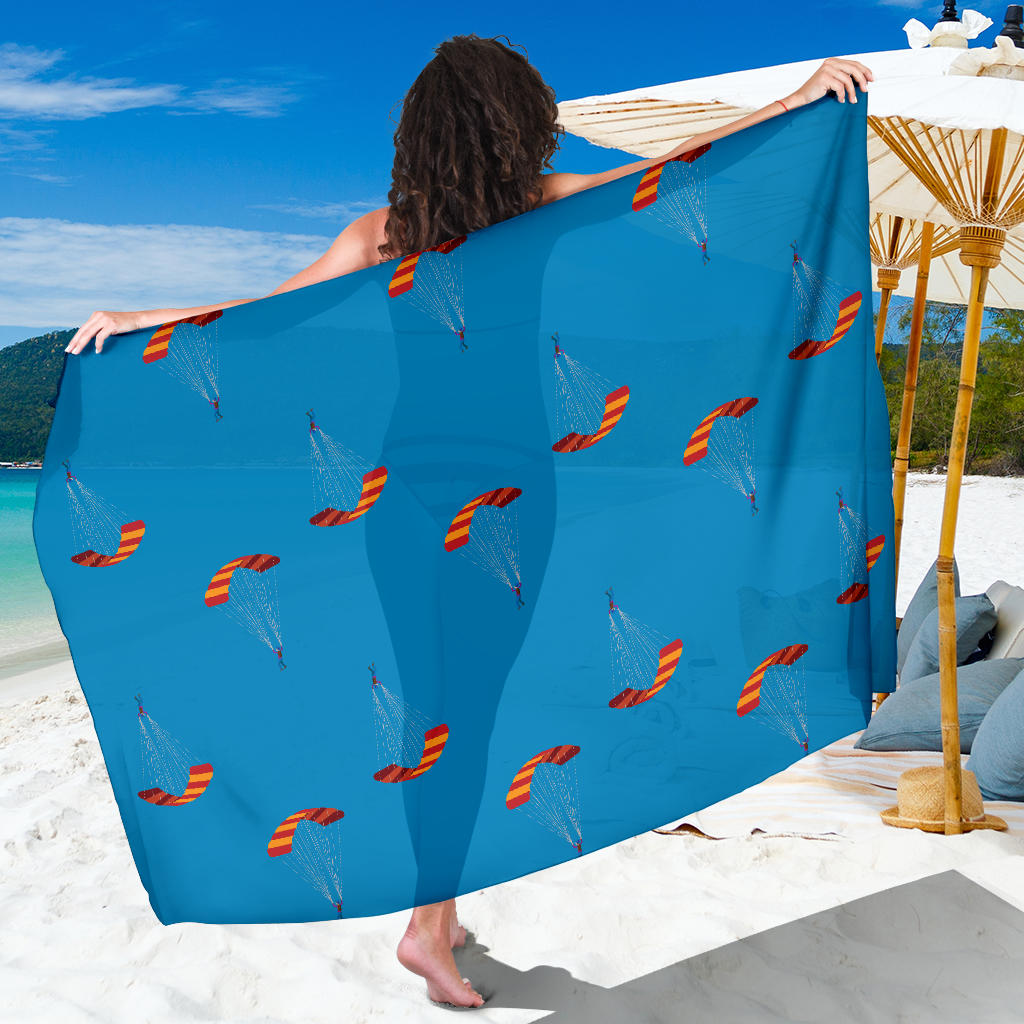 Paratrooper Pattern Print Design A01 Sarong Pareo Wrap