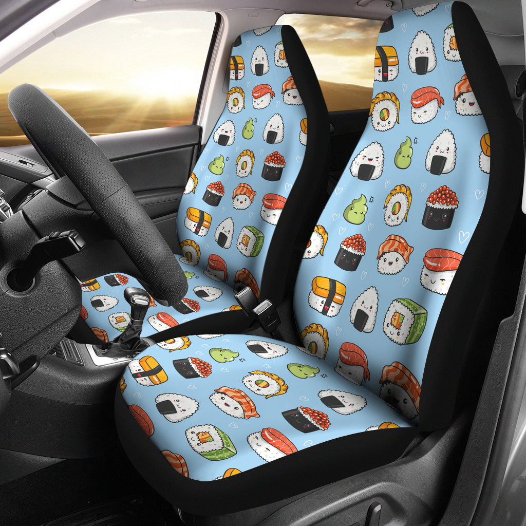 Sushi Print Design LKS303 Car Seat Covers