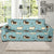 Goat Pattern Print Design 02 Sofa Slipcover