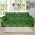 Python Green Pattern Print Design A01 Sofa Slipcover