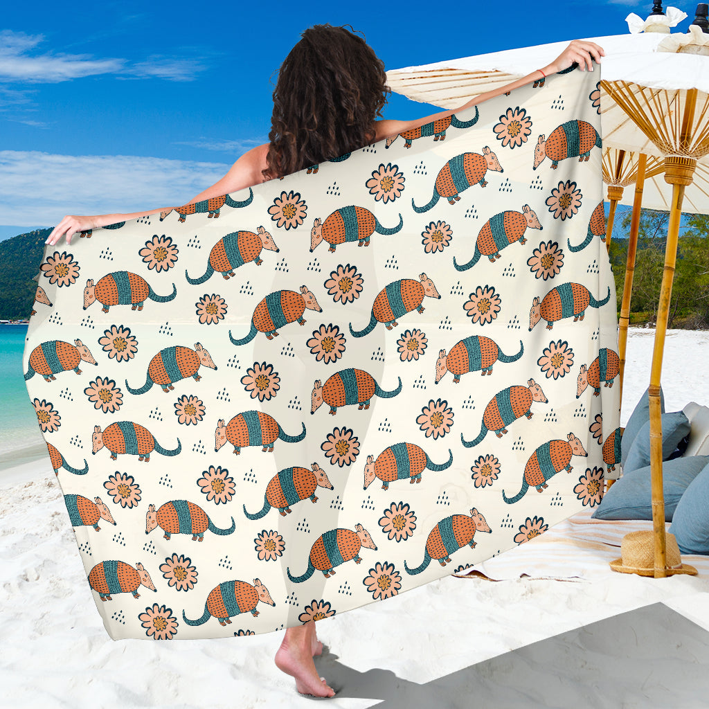 Armadillo Pattern Print Design 02 Sarong Pareo Wrap
