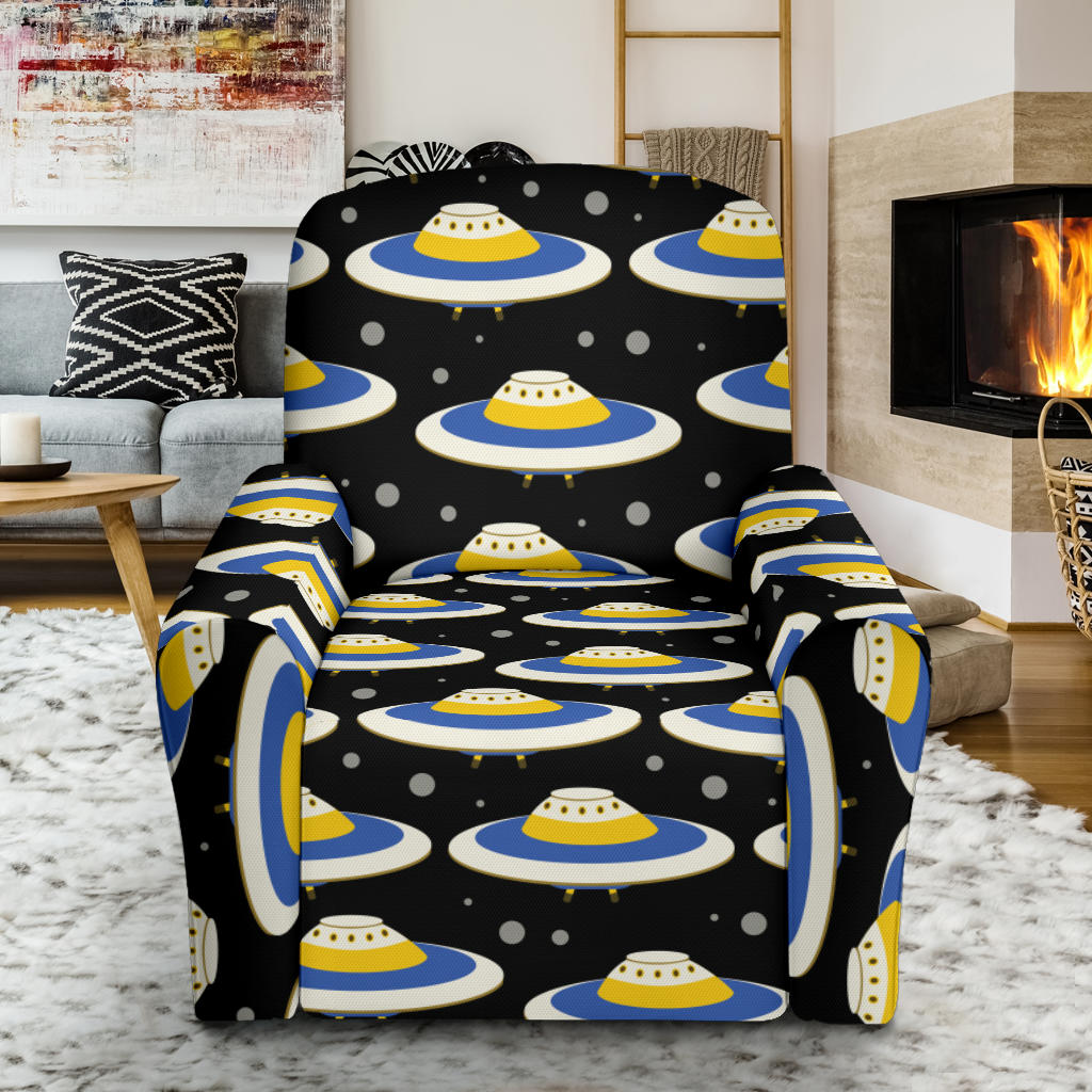 UFO Print Design LKS303 Recliner Slipcover with Pocket