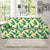 Banana Leaf Pattern Print Design 01 Sofa Slipcover