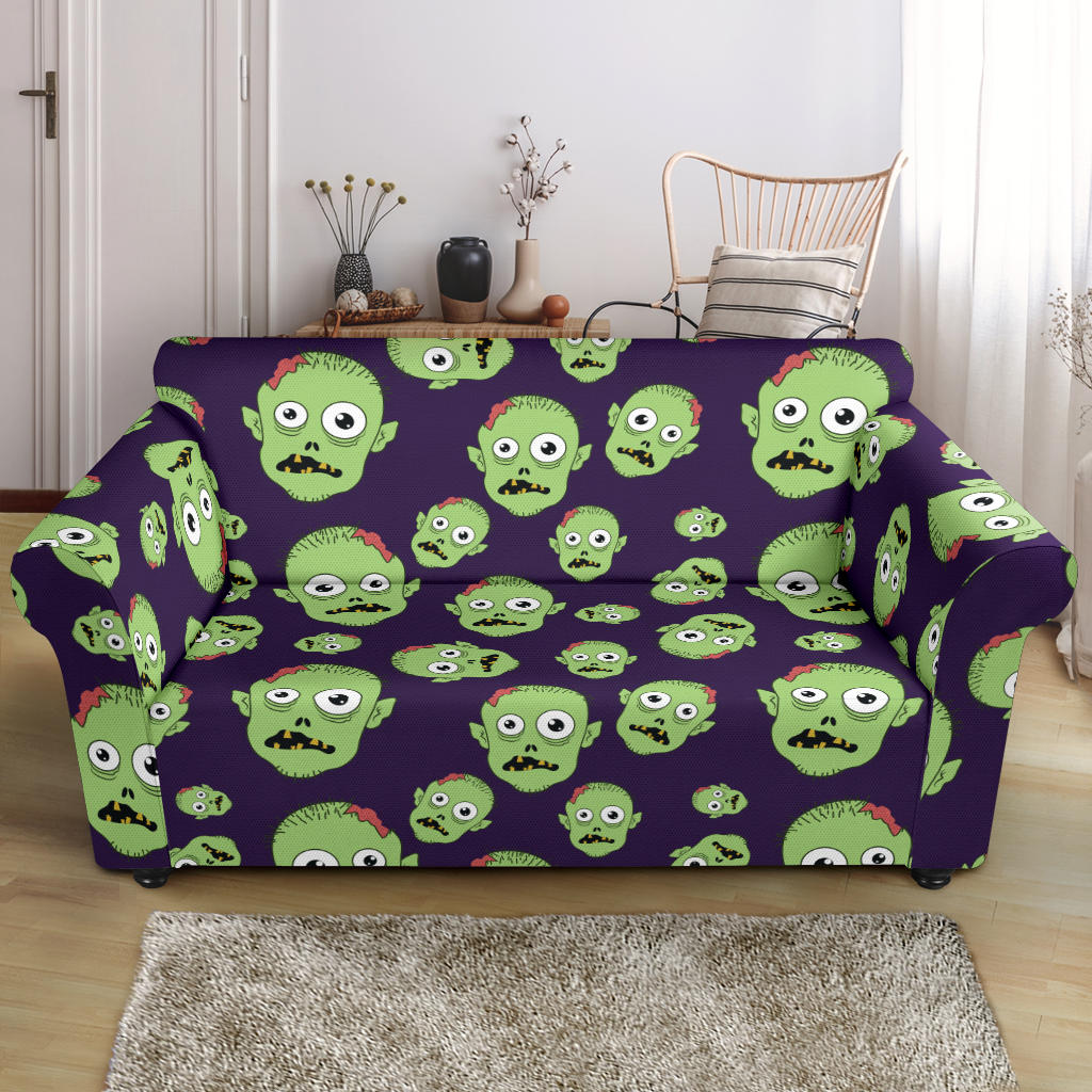 Zombie Print Design LKS303 Loveseat Couch Slipcover