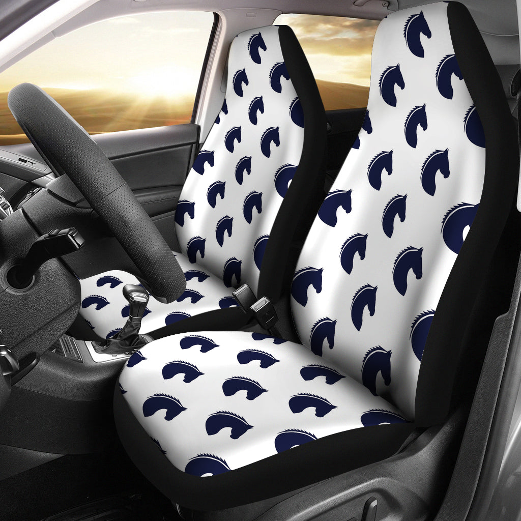 Horse Head Print Design LKS303 Car Seat Covers