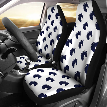 Horse Head Print Design LKS303 Car Seat Covers