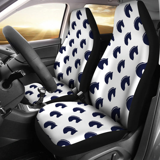 Horse Head Print Design LKS303 Car Seat Covers