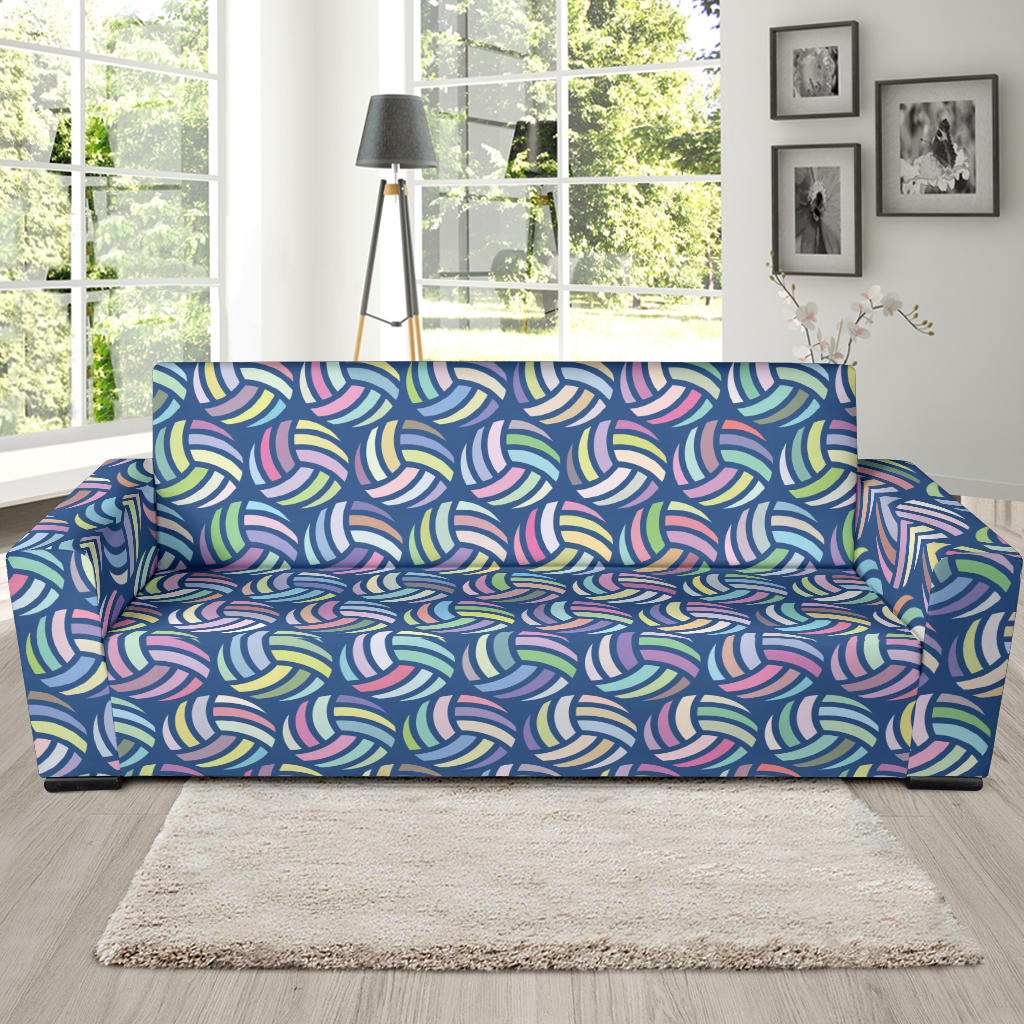 Volleyball Print Design LKS301 Sofa Slipcover