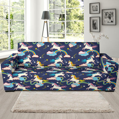 Unicorn Print Design LKS304 Sofa Slipcover