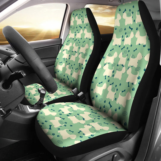 Scottish Terriers Print Design LKS302 Car Seat Covers