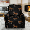 Horse Print Design LKS3010 Recliner Slipcover