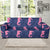 SeaHorse Pink Pattern Print Design 02 Sofa Slipcover