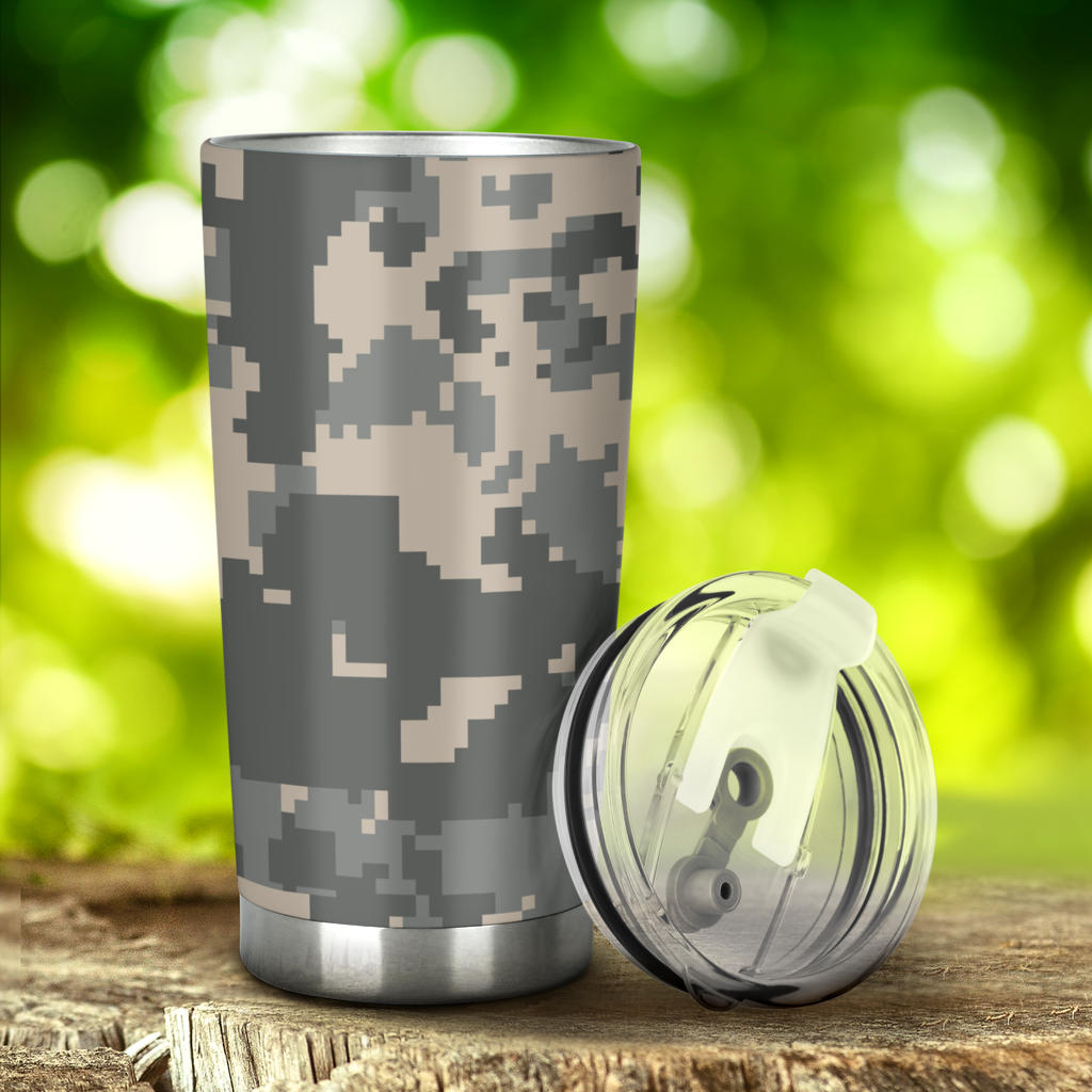 ACU Digital Camouflage Tumbler