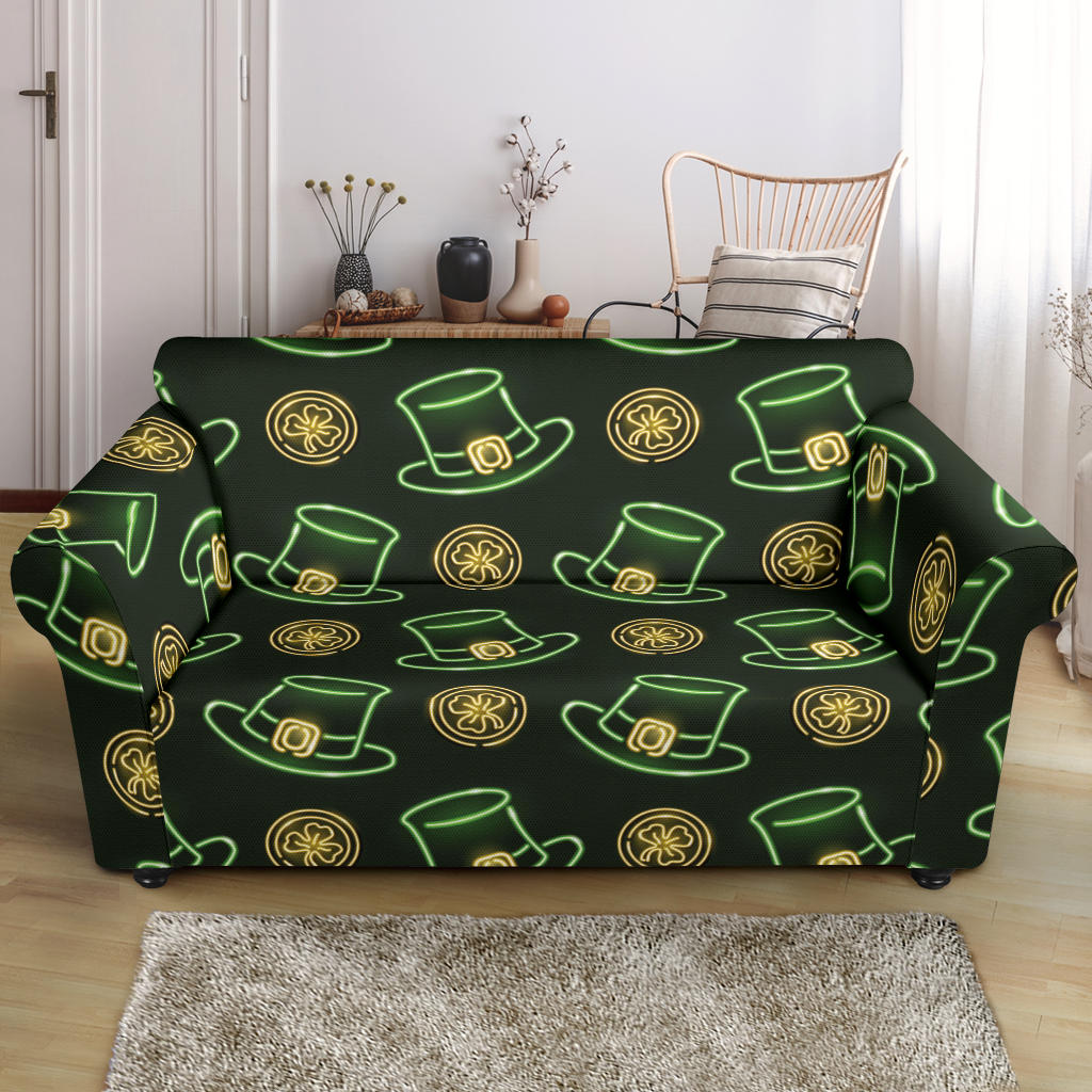 St Patricks Day Print Design LKS308 Loveseat Couch Slipcover