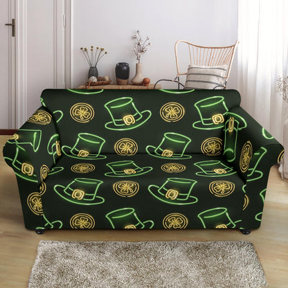 St Patricks Day Print Design LKS308 Loveseat Couch Slipcover