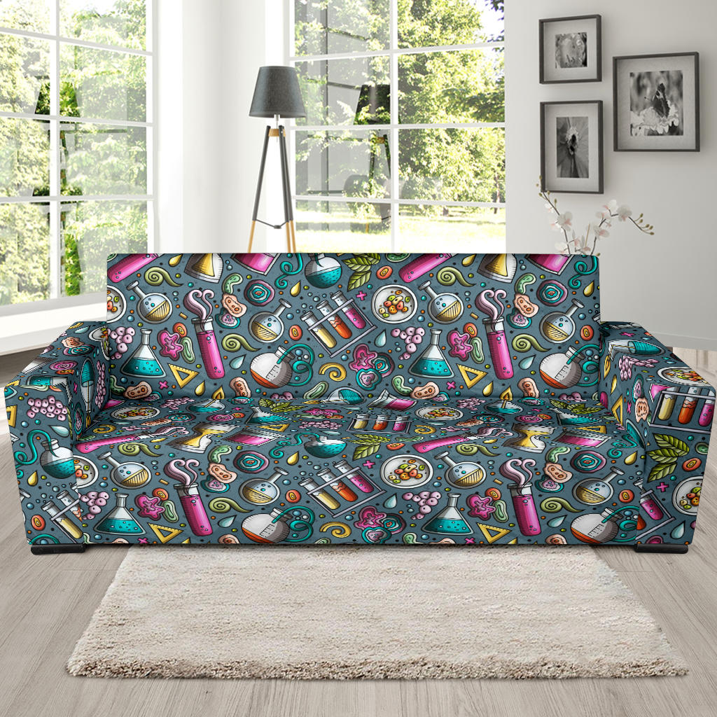 Science Print Design LKS304 Sofa Slipcover