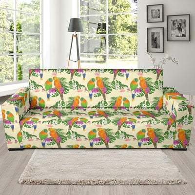 Conures Pattern Print Design 02 Sofa Slipcover