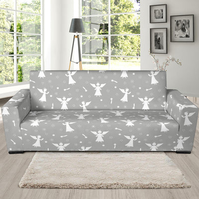 Angel Pattern Print Design 03 Sofa Slipcover