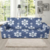 Jean Flower Pattern Print Design 03 Sofa Slipcover