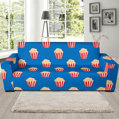 Popcorn Pattern Print Design A04 Sofa Slipcover