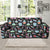 Chemical Pattern Print Design 06 Sofa Slipcover