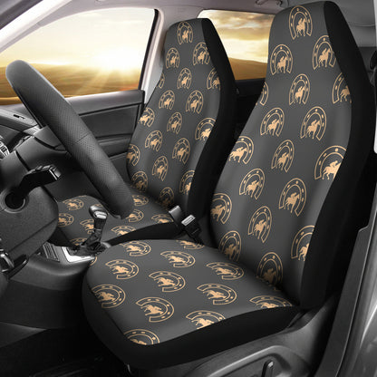 Horseshoe Print Design LKS306 Car Seat Covers
