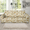 Beagle Pattern Print Design 04 Sofa Slipcover