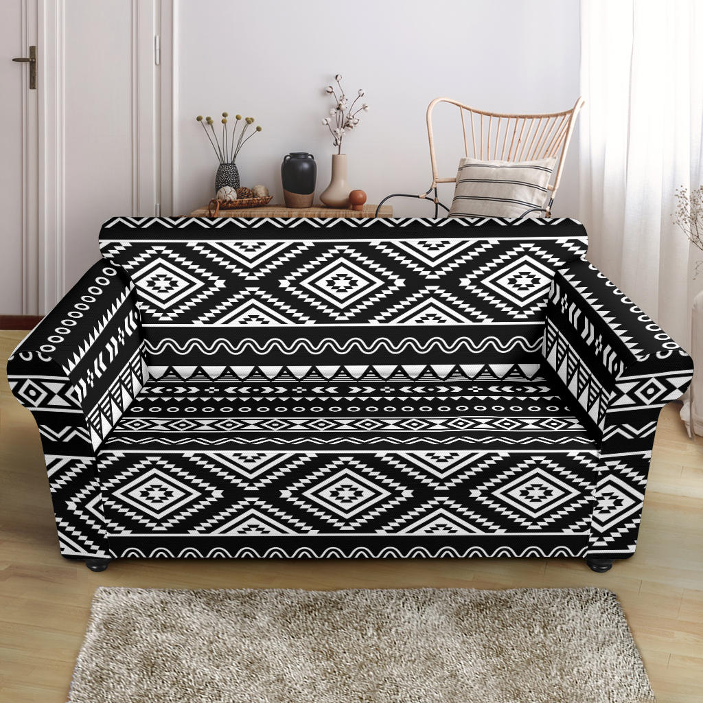 Tribal Pattern Print Design LKS301 Loveseat Couch Slipcover