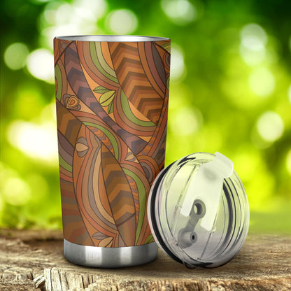 Maori Ornament Design Print Tumbler