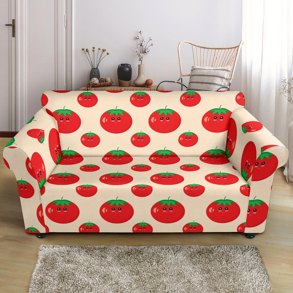 Tomato Print Design LKS308 Loveseat Couch Slipcover