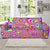 Liquid Pattern Print Design 06 Sofa Slipcover