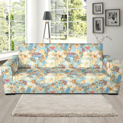 Summer Floral Print Design LKS302 Sofa Slipcover