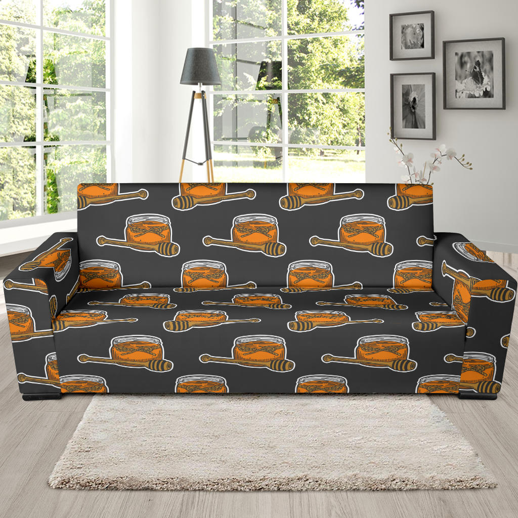 Honey Bee Print Design LKS305 Sofa Slipcover