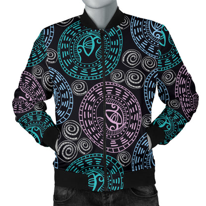 Eye of Horus Ethnic Pattern Men Bomber Jacket
