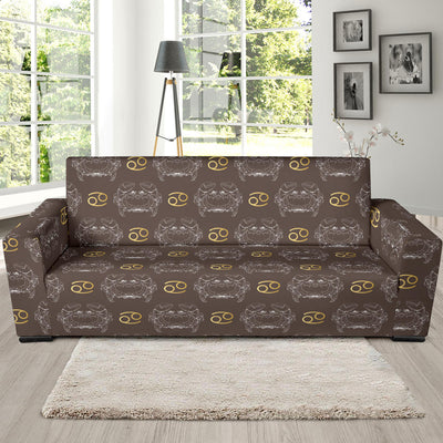 Cancer Zodiac Pattern Print Design 01 Sofa Slipcover