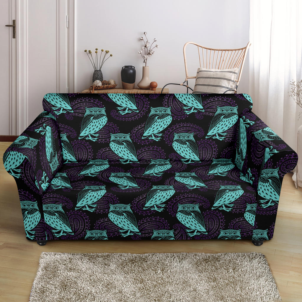 Tribal Pattern Print Design LKS3010 Loveseat Couch Slipcover