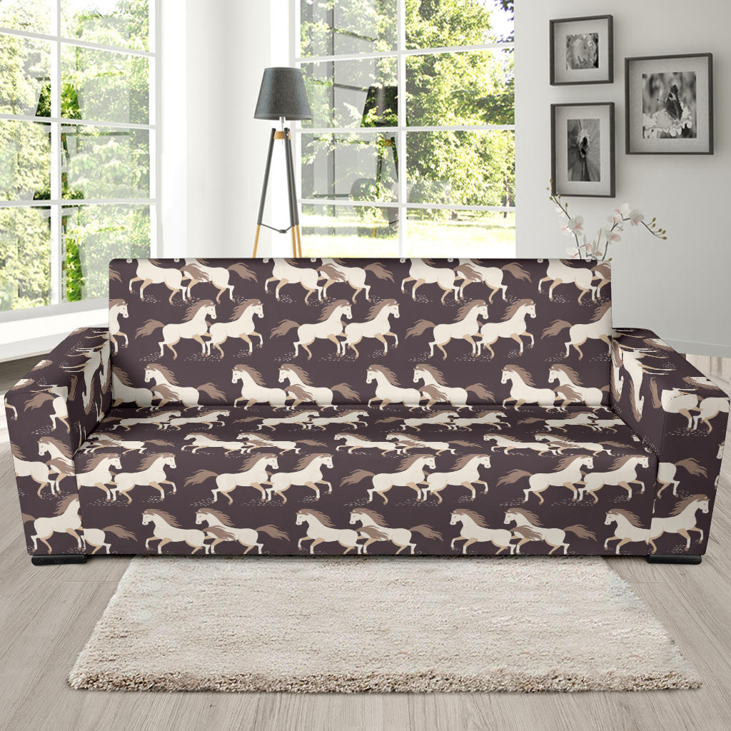 Horse Print Design LKS304 Sofa Slipcover