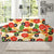 Pizza Pattern Print Design A05 Sofa Slipcover