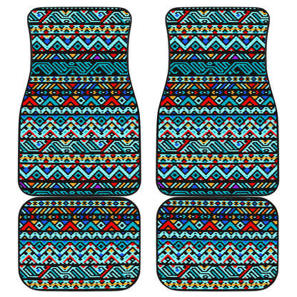 Southwestern Style Car Floor Mats Front Back