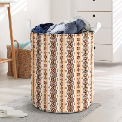 Native Classic Pattern Print Laundry Basket