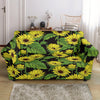 Sunflower Print Design LKS3010 Loveseat Couch Slipcover