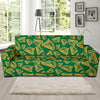 Harp Pattern Print Design 03 Sofa Slipcover