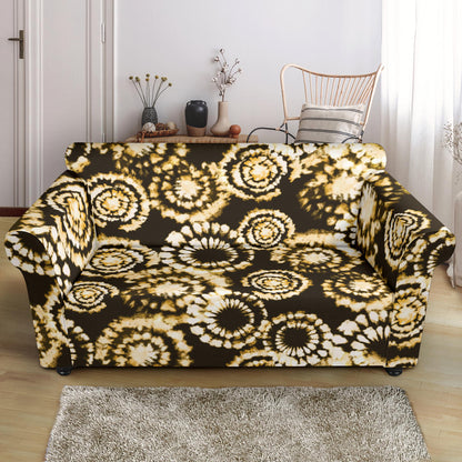 Tie Dye Print Design LKS307 Loveseat Couch Slipcover