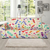 Candy Pattern Print Design 04 Sofa Slipcover