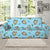 Harp Pattern Print Design 01 Sofa Slipcover