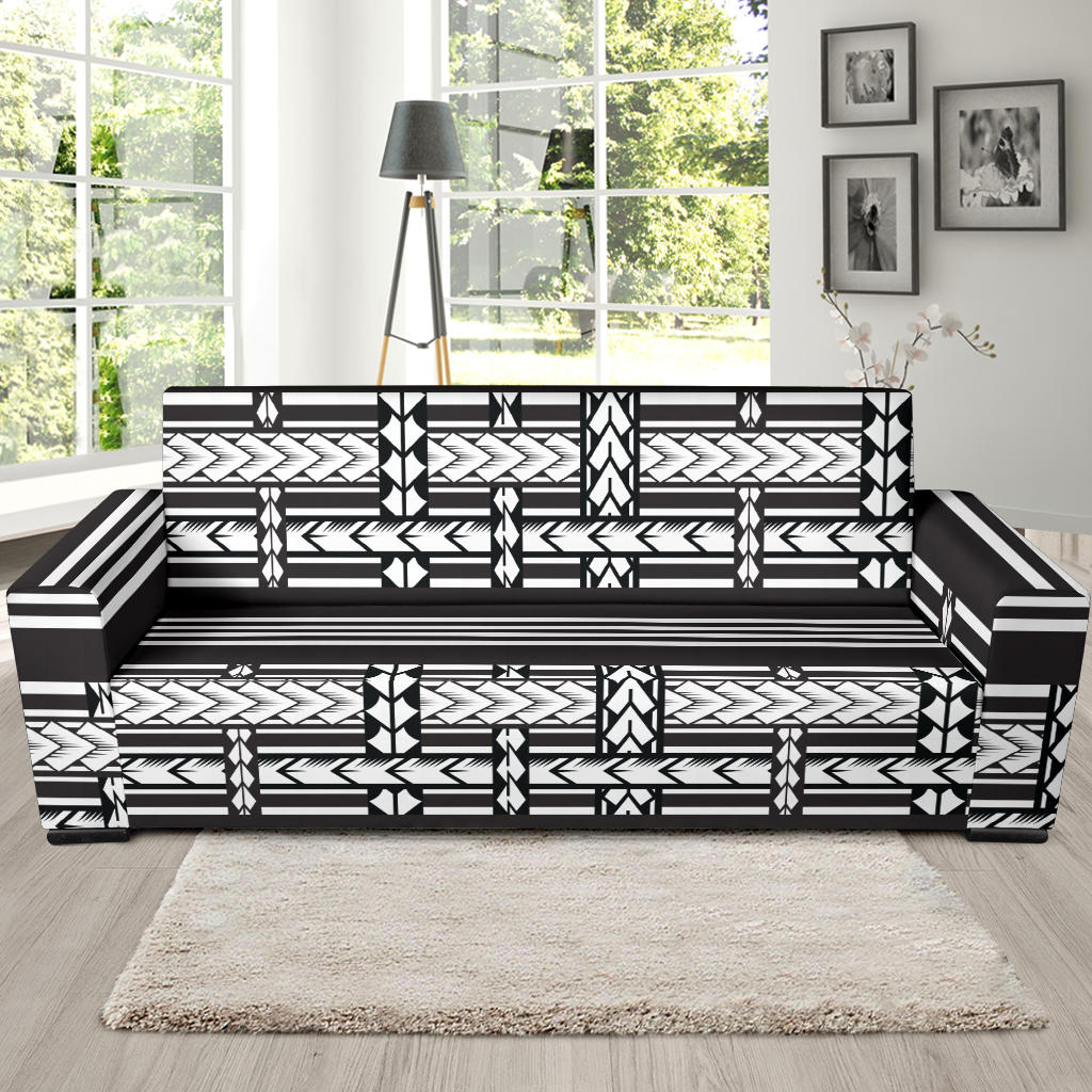 Samoan Tattoo Print Design LKS304 Sofa Slipcover